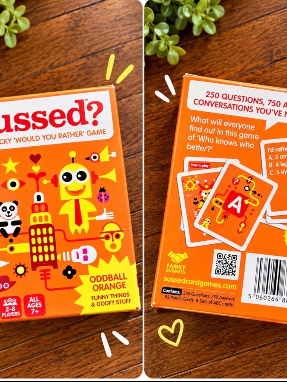 Sussed? The Wacky 'Would You Rather' Game